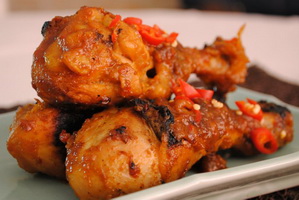 resep-paha-ayam-bakar-bumbu-nanas