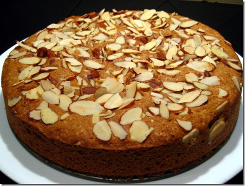 resep-almond-cake