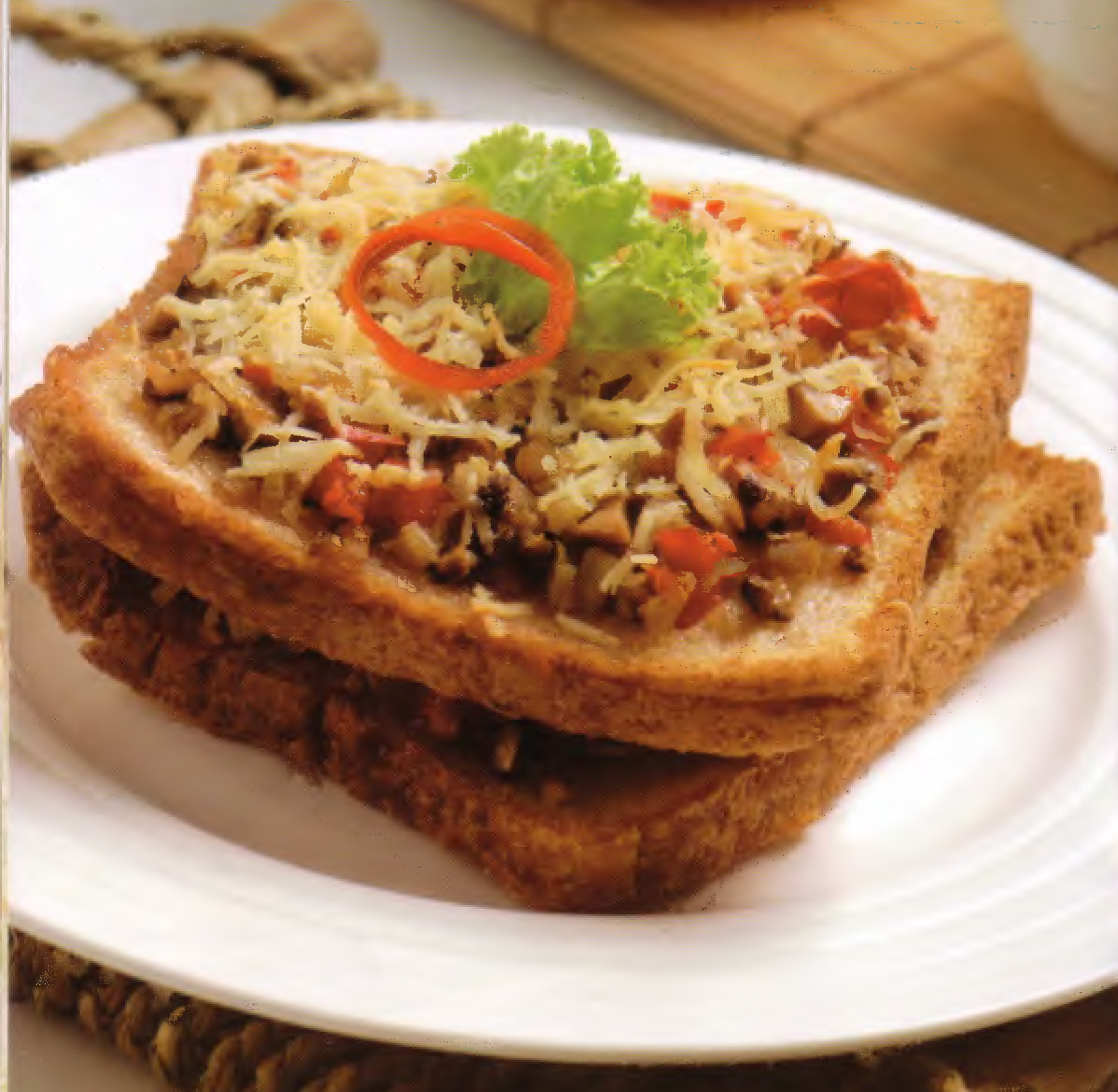 Resep Roti Panggang Jamur  hobimasak info